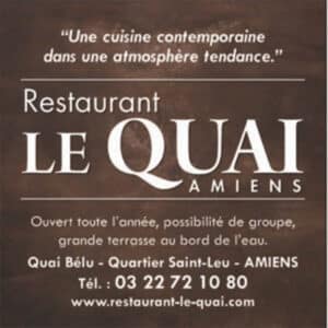 Logo restaurant Le Quai Amiens